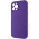 Чохол Silicone Case Full Camera Protective (AA) NO LOGO для Apple iPhone 12 Pro (6.1") Фіолетовий / Amethyst