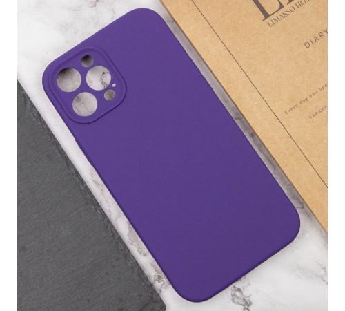 Чохол Silicone Case Full Camera Protective (AA) NO LOGO для Apple iPhone 12 Pro (6.1") Фіолетовий / Amethyst Чохол Silicone Case Full Camera Protective (AA) NO LOGO для Apple iPhone 12 Pro (6.1") Фіолетовий / Amethyst