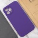 Чохол Silicone Case Full Camera Protective (AA) NO LOGO для Apple iPhone 12 Pro (6.1") Фіолетовий / Amethyst