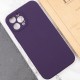 Чохол Silicone Case Full Camera Protective (AA) NO LOGO для Apple iPhone 12 Pro (6.1") Фіолетовий / Elderberry