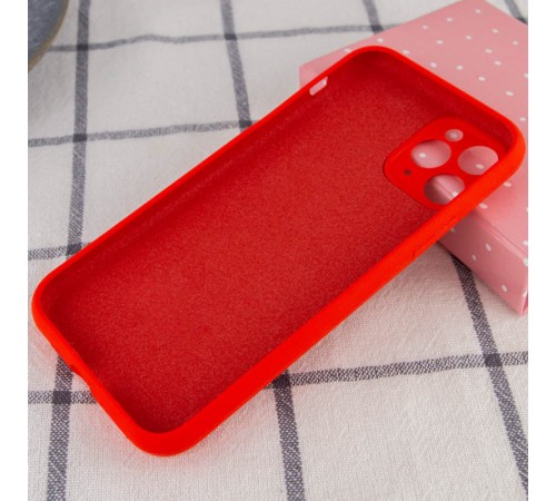 Чохол Silicone Case Full Camera Protective (AA) NO LOGO для Apple iPhone 12 Pro (6.1") Червоний / Red Чохол Silicone Case Full Camera Protective (AA) NO LOGO для Apple iPhone 12 Pro (6.1") Червоний / Red