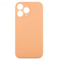 Чохол Silicone Case Full Camera Protective (AA) NO LOGO для Apple iPhone 12 Pro (6.1") Помаранчевий / Cantaloupe
