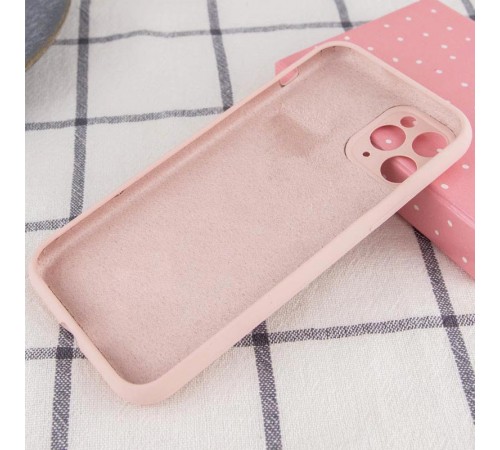 Чохол Silicone Case Full Camera Protective (AA) NO LOGO для Apple iPhone 12 Pro (6.1") Рожевий / Chalk Pink Чохол Silicone Case Full Camera Protective (AA) NO LOGO для Apple iPhone 12 Pro (6.1") Рожевий / Chalk Pink