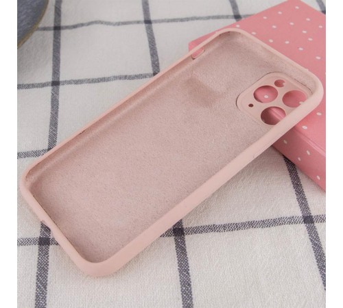 Чохол Silicone Case Full Camera Protective (AA) NO LOGO для Apple iPhone 12 Pro (6.1") Рожевий / Pink Sand Чохол Silicone Case Full Camera Protective (AA) NO LOGO для Apple iPhone 12 Pro (6.1") Рожевий / Pink Sand