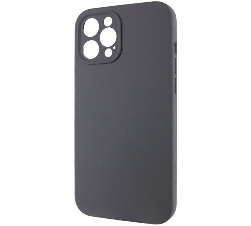 Чохол Silicone Case Full Camera Protective (AA) NO LOGO для Apple iPhone 12 Pro (6.1") Сірий / Dark Gray Чохол Silicone Case Full Camera Protective (AA) NO LOGO для Apple iPhone 12 Pro (6.1") Сірий / Dark Gray