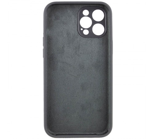 Чохол Silicone Case Full Camera Protective (AA) NO LOGO для Apple iPhone 12 Pro (6.1") Сірий / Dark Gray Чохол Silicone Case Full Camera Protective (AA) NO LOGO для Apple iPhone 12 Pro (6.1") Сірий / Dark Gray