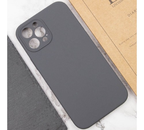 Чохол Silicone Case Full Camera Protective (AA) NO LOGO для Apple iPhone 12 Pro (6.1") Сірий / Dark Gray Чохол Silicone Case Full Camera Protective (AA) NO LOGO для Apple iPhone 12 Pro (6.1") Сірий / Dark Gray