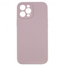 Чохол Silicone Case Full Camera Protective (AA) NO LOGO для Apple iPhone 12 Pro (6.1") Сірий / Lavender