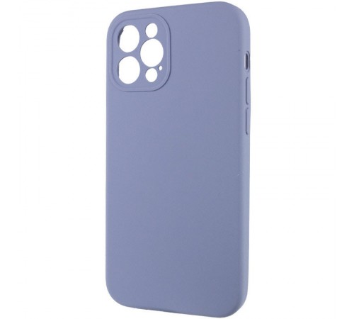 Чохол Silicone Case Full Camera Protective (AA) NO LOGO для Apple iPhone 12 Pro (6.1") Сірий / Lavender Gray Чохол Silicone Case Full Camera Protective (AA) NO LOGO для Apple iPhone 12 Pro (6.1") Сірий / Lavender Gray