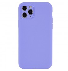 Чохол Silicone Case Full Camera Protective (AA) NO LOGO для Apple iPhone 12 Pro (6.1") Бузковий / Dasheen