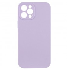 Чохол Silicone Case Full Camera Protective (AA) NO LOGO для Apple iPhone 12 Pro (6.1") Бузковий / Lilac