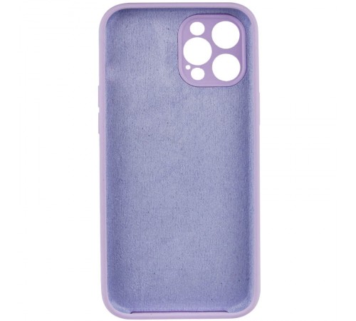 Чохол Silicone Case Full Camera Protective (AA) NO LOGO для Apple iPhone 12 Pro (6.1") Бузковий / Lilac Чохол Silicone Case Full Camera Protective (AA) NO LOGO для Apple iPhone 12 Pro (6.1") Бузковий / Lilac