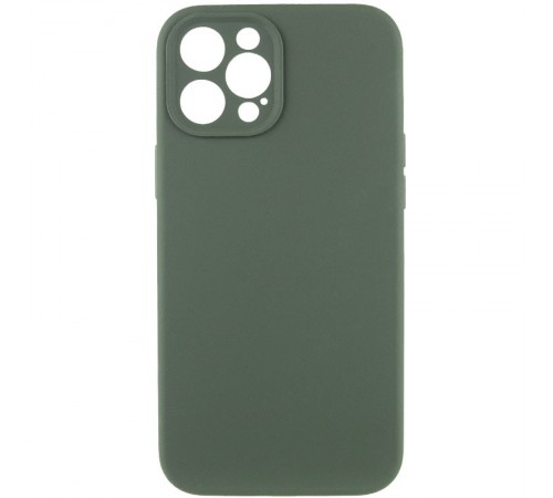 Чохол Silicone Case Full Camera Protective (AA) NO LOGO для Apple iPhone 12 Pro (6.1") Зелений / Cyprus Green Чохол Silicone Case Full Camera Protective (AA) NO LOGO для Apple iPhone 12 Pro (6.1") Зелений / Cyprus Green