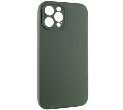 Чохол Silicone Case Full Camera Protective (AA) NO LOGO для Apple iPhone 12 Pro (6.1") Зелений / Cyprus Green Чохол Silicone Case Full Camera Protective (AA) NO LOGO для Apple iPhone 12 Pro (6.1") Зелений / Cyprus Green