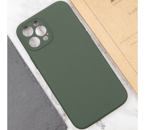 Чохол Silicone Case Full Camera Protective (AA) NO LOGO для Apple iPhone 12 Pro (6.1") Зелений / Cyprus Green Чохол Silicone Case Full Camera Protective (AA) NO LOGO для Apple iPhone 12 Pro (6.1") Зелений / Cyprus Green