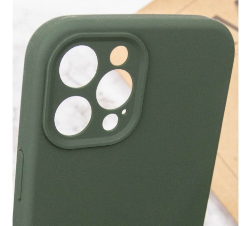 Чохол Silicone Case Full Camera Protective (AA) NO LOGO для Apple iPhone 12 Pro (6.1") Зелений / Cyprus Green Чохол Silicone Case Full Camera Protective (AA) NO LOGO для Apple iPhone 12 Pro (6.1") Зелений / Cyprus Green