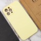Чохол Silicone Case Full Camera Protective (AA) NO LOGO для Apple iPhone 12 Pro (6.1") Жовтий / Mellow Yellow
