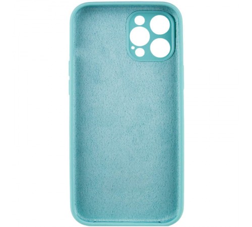 Чохол Silicone Case Full Camera Protective (AA) NO LOGO для Apple iPhone 12 Pro Max (6.7") Бірюзовий / Marine Green Чохол Silicone Case Full Camera Protective (AA) NO LOGO для Apple iPhone 12 Pro Max (6.7") Бірюзовий / Marine Green