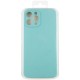 Чохол Silicone Case Full Camera Protective (AA) NO LOGO для Apple iPhone 12 Pro Max (6.7") Бірюзовий / Marine Green