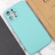 Чохол Silicone Case Full Camera Protective (AA) NO LOGO для Apple iPhone 12 Pro Max (6.7") Бірюзовий / Marine Green