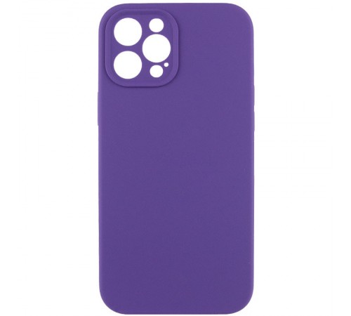 Чохол Silicone Case Full Camera Protective (AA) NO LOGO для Apple iPhone 12 Pro Max (6.7") Фіолетовий / Amethyst Чохол Silicone Case Full Camera Protective (AA) NO LOGO для Apple iPhone 12 Pro Max (6.7") Фіолетовий / Amethyst