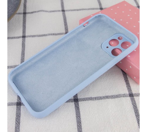 Чохол Silicone Case Full Camera Protective (AA) NO LOGO для Apple iPhone 12 Pro Max (6.7") Блакитний / Lilac Blue Чохол Silicone Case Full Camera Protective (AA) NO LOGO для Apple iPhone 12 Pro Max (6.7") Блакитний / Lilac Blue