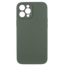 Чохол Silicone Case Full Camera Protective (AA) NO LOGO для Apple iPhone 12 Pro Max (6.7") Зелений / Cyprus Green