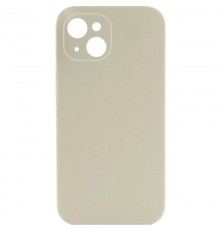 Чохол Silicone Case Full Camera Protective (AA) NO LOGO для Apple iPhone 13 (6.1") Бежевий / Antique White