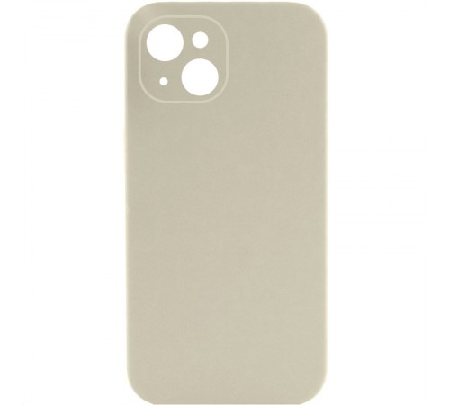 Чохол Silicone Case Full Camera Protective (AA) NO LOGO для Apple iPhone 13 (6.1") Бежевий / Antique White