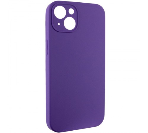 Чохол Silicone Case Full Camera Protective (AA) NO LOGO для Apple iPhone 13 (6.1") Фіолетовий / Amethyst