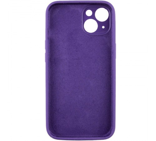 Чохол Silicone Case Full Camera Protective (AA) NO LOGO для Apple iPhone 13 (6.1") Фіолетовий / Amethyst