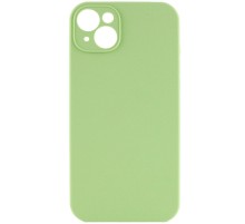 Чохол Silicone Case Full Camera Protective (AA) NO LOGO для Apple iPhone 13 (6.1") М'ятний / Mint