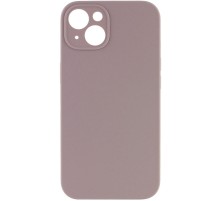 Чохол Silicone Case Full Camera Protective (AA) NO LOGO для Apple iPhone 13 (6.1") Сірий / Lavender