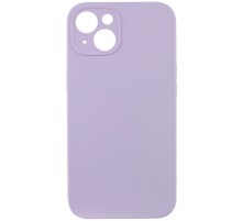 Чохол Silicone Case Full Camera Protective (AA) NO LOGO для Apple iPhone 13 (6.1") Бузковий / Lilac