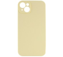 Чохол Silicone Case Full Camera Protective (AA) NO LOGO для Apple iPhone 13 (6.1") Жовтий / Mellow Yellow
