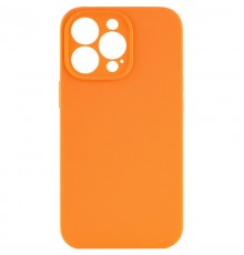 Чохол Silicone Case Full Camera Protective (AA) NO LOGO для Apple iPhone 13 Pro (6.1") Помаранчевий / Cantaloupe
