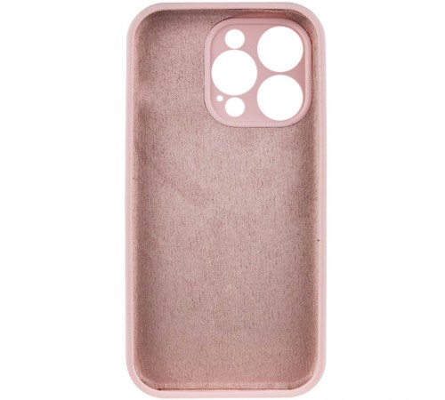 Чохол Silicone Case Full Camera Protective (AA) NO LOGO для Apple iPhone 13 Pro (6.1") Рожевий / Chalk Pink Чохол Silicone Case Full Camera Protective (AA) NO LOGO для Apple iPhone 13 Pro (6.1") Рожевий / Chalk Pink