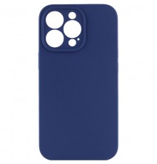Чохол Silicone Case Full Camera Protective (AA) NO LOGO для Apple iPhone 13 Pro (6.1") Синій / Deep navy