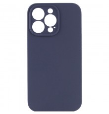 Чохол Silicone Case Full Camera Protective (AA) NO LOGO для Apple iPhone 13 Pro (6.1") Темно-синій / Midnight blue