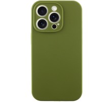 Чохол Silicone Case Full Camera Protective (AA) NO LOGO для Apple iPhone 13 Pro (6.1") Зелений / Dark Olive