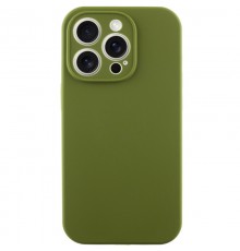 Чохол Silicone Case Full Camera Protective (AA) NO LOGO для Apple iPhone 13 Pro (6.1") Зелений / Dark Olive