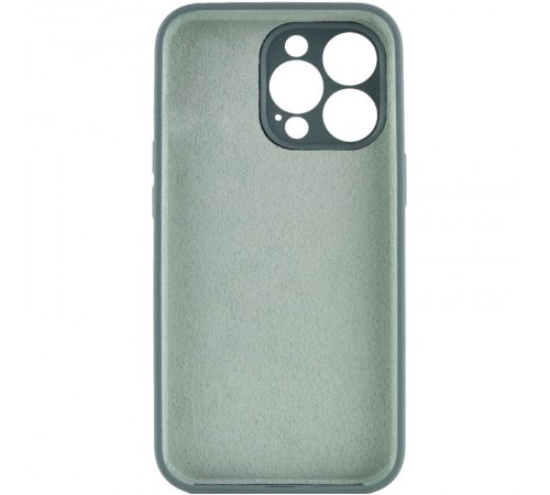 Чохол Silicone Case Full Camera Protective (AA) NO LOGO для Apple iPhone 13 Pro (6.1") Зелений / Pine green Чохол Silicone Case Full Camera Protective (AA) NO LOGO для Apple iPhone 13 Pro (6.1") Зелений / Pine green