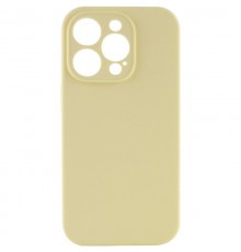 Чохол Silicone Case Full Camera Protective (AA) NO LOGO для Apple iPhone 13 Pro (6.1") Жовтий / Mellow Yellow