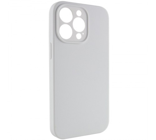 Чохол Silicone Case Full Camera Protective (AA) NO LOGO для Apple iPhone 13 Pro Max (6.7") Білий / White Чохол Silicone Case Full Camera Protective (AA) NO LOGO для Apple iPhone 13 Pro Max (6.7") Білий / White