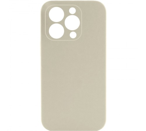 Чохол Silicone Case Full Camera Protective (AA) NO LOGO для Apple iPhone 13 Pro Max (6.7") Бежевий / Antique White Чохол Silicone Case Full Camera Protective (AA) NO LOGO для Apple iPhone 13 Pro Max (6.7") Бежевий / Antique White