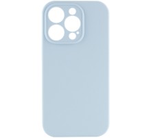 Чохол Silicone Case Full Camera Protective (AA) NO LOGO для Apple iPhone 13 Pro Max (6.7") Блакитний / Sweet Blue