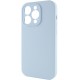 Чохол Silicone Case Full Camera Protective (AA) NO LOGO для Apple iPhone 13 Pro Max (6.7") Блакитний / Sweet Blue