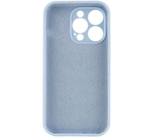Чохол Silicone Case Full Camera Protective (AA) NO LOGO для Apple iPhone 13 Pro Max (6.7") Блакитний / Sweet Blue Чохол Silicone Case Full Camera Protective (AA) NO LOGO для Apple iPhone 13 Pro Max (6.7") Блакитний / Sweet Blue