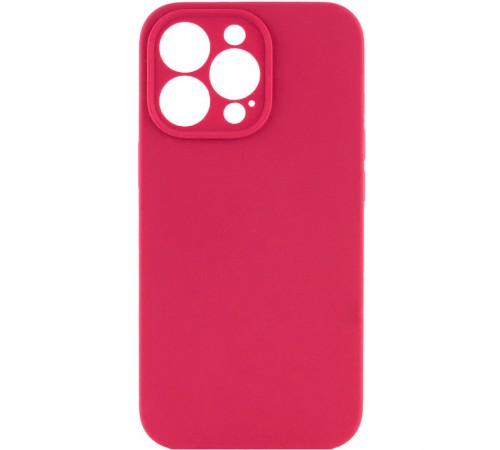 Чохол Silicone Case Full Camera Protective (AA) NO LOGO для Apple iPhone 13 Pro Max (6.7") Червоний / Rose Red Чохол Silicone Case Full Camera Protective (AA) NO LOGO для Apple iPhone 13 Pro Max (6.7") Червоний / Rose Red