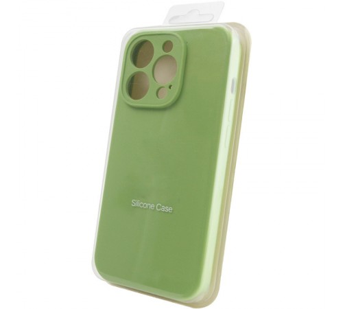 Чохол Silicone Case Full Camera Protective (AA) NO LOGO для Apple iPhone 13 Pro Max (6.7") М'ятний / Mint Чохол Silicone Case Full Camera Protective (AA) NO LOGO для Apple iPhone 13 Pro Max (6.7") М'ятний / Mint